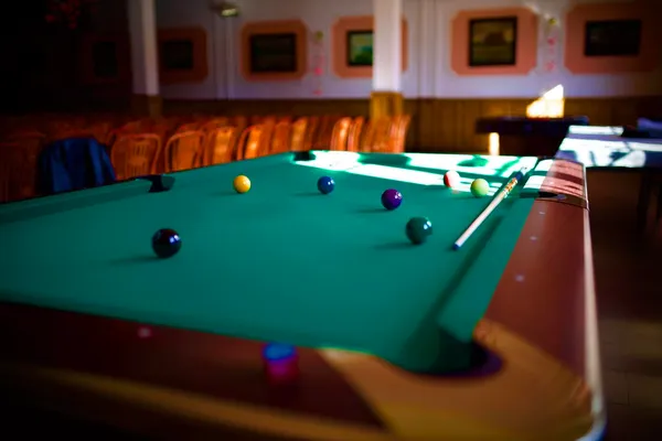 Pool tables at Pałacyk nad Wartą, MOK Zawiercie branch